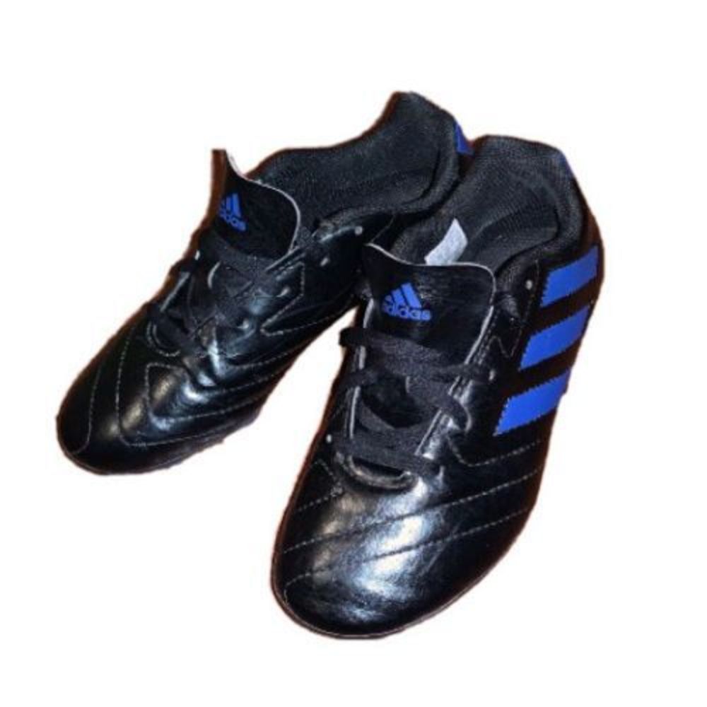 Adidas Boy’s Goletto VII FG FV2894 Black Soccer Cleats Shoes Sneakers Size 1